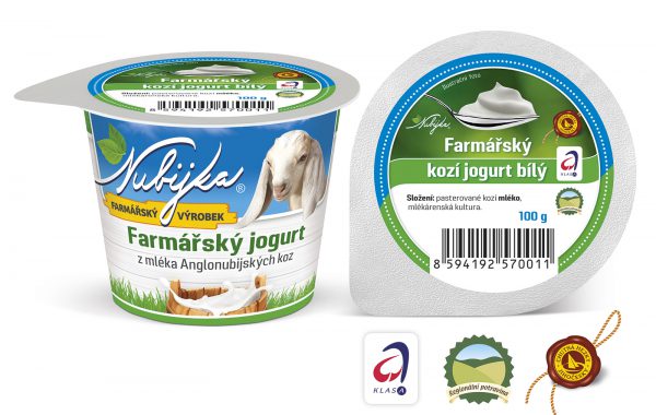 Farmářský kozí Jogurt – bílý