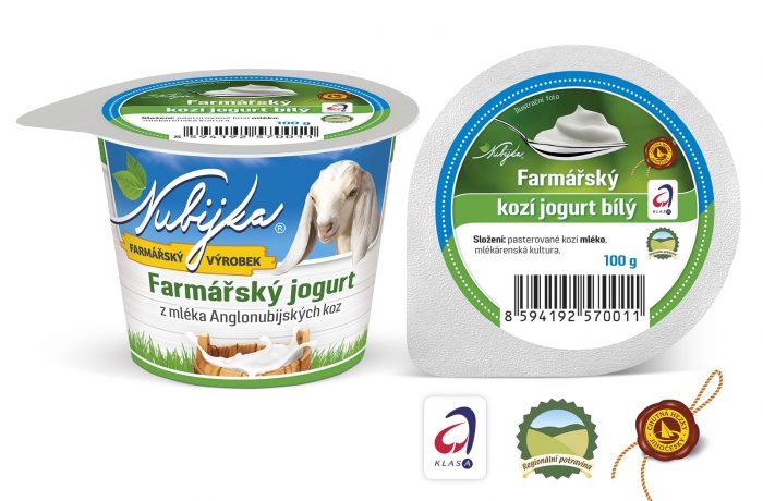 Farmářský kozí Jogurt – bílý