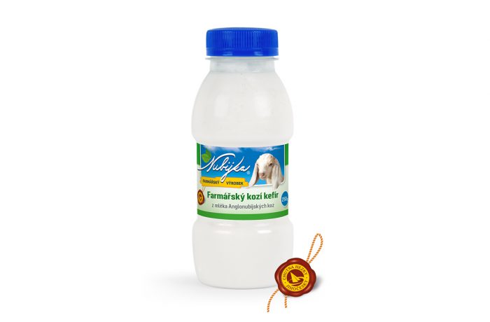 Farmářský kefír z kozího mléka – bílý 250g