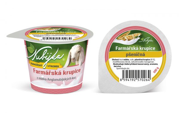 Farmářská krupice pšeničná mléčná