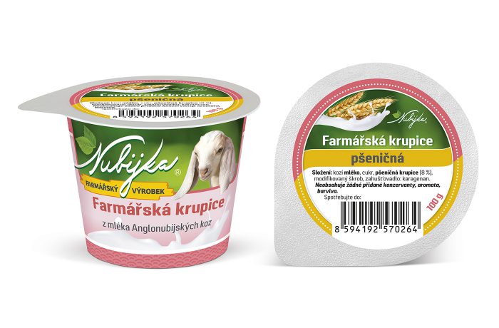 Farmářská krupice pšeničná mléčná