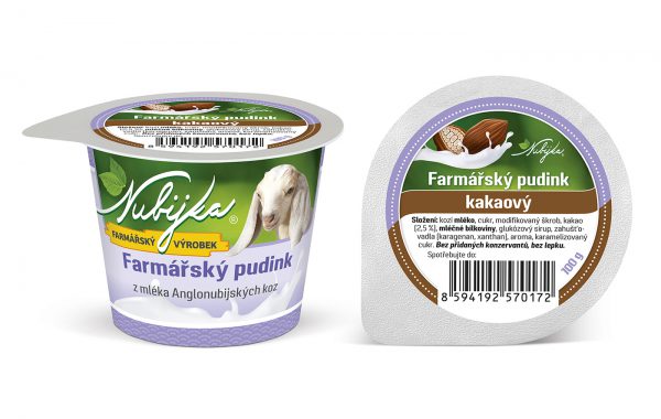 Farmářský pudink kakaový