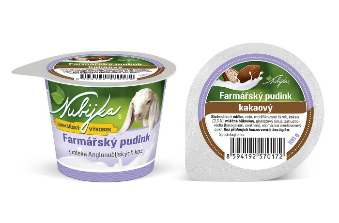 Farmářský pudink kakaový